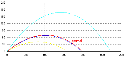 graph of optimal trajectory